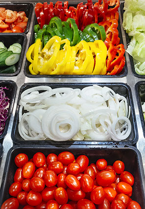 Full Belly Catering Fresh Vegetables