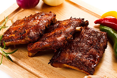 Full Belly Catering BBQ Ribs