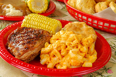 Full Belly Catering Barbecue Plate